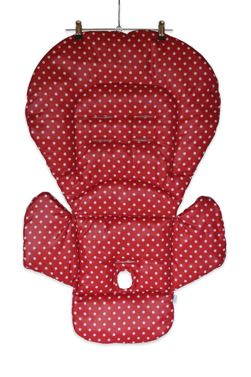 Чехол DavLu к стульчику для кормления Peg Perego Prima Pappa Dinner Цветы на молочном (Ch-704), фото 1