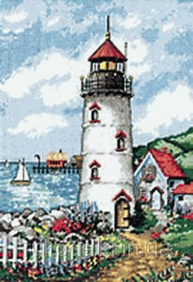 Набір для вишивання гобеленом Dimensions 02436 Маяк в Бухті/Lighthouse Cove