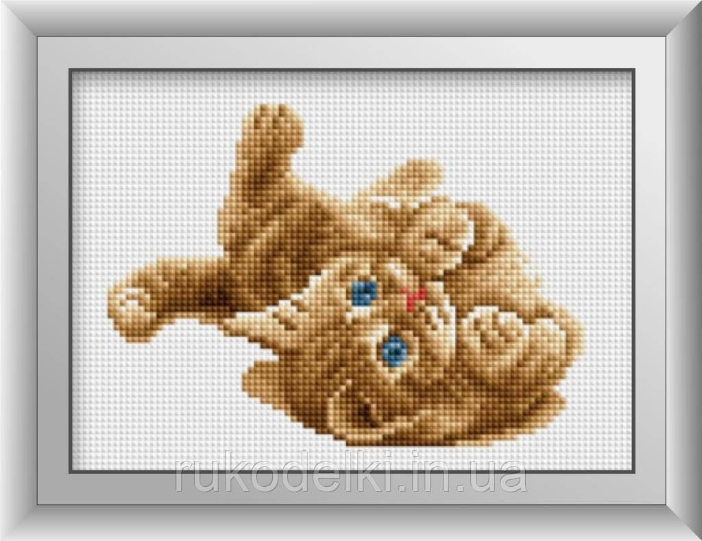 Набір для малювання камінням алмазна живопис Dream Art Клубочок щастя (квадратні, повна) 30389D