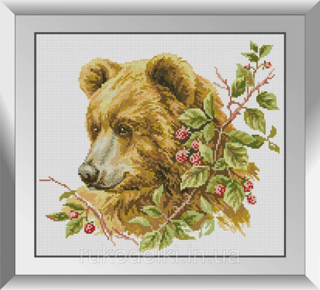 Набір алмазної живопису Dream Art Коричневий ведмідь 31532D