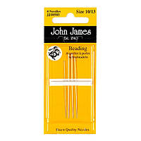 Набір бісерних голок Beading No12 (4 шт.) John James JJ10512