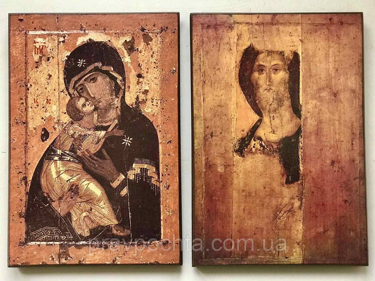 Володимирська Богородиця і Звенигородський Спас. Іконна пара