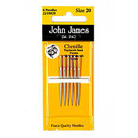 Набір голок для вишивання стрічками No14 (2 шт) John James JJ18814