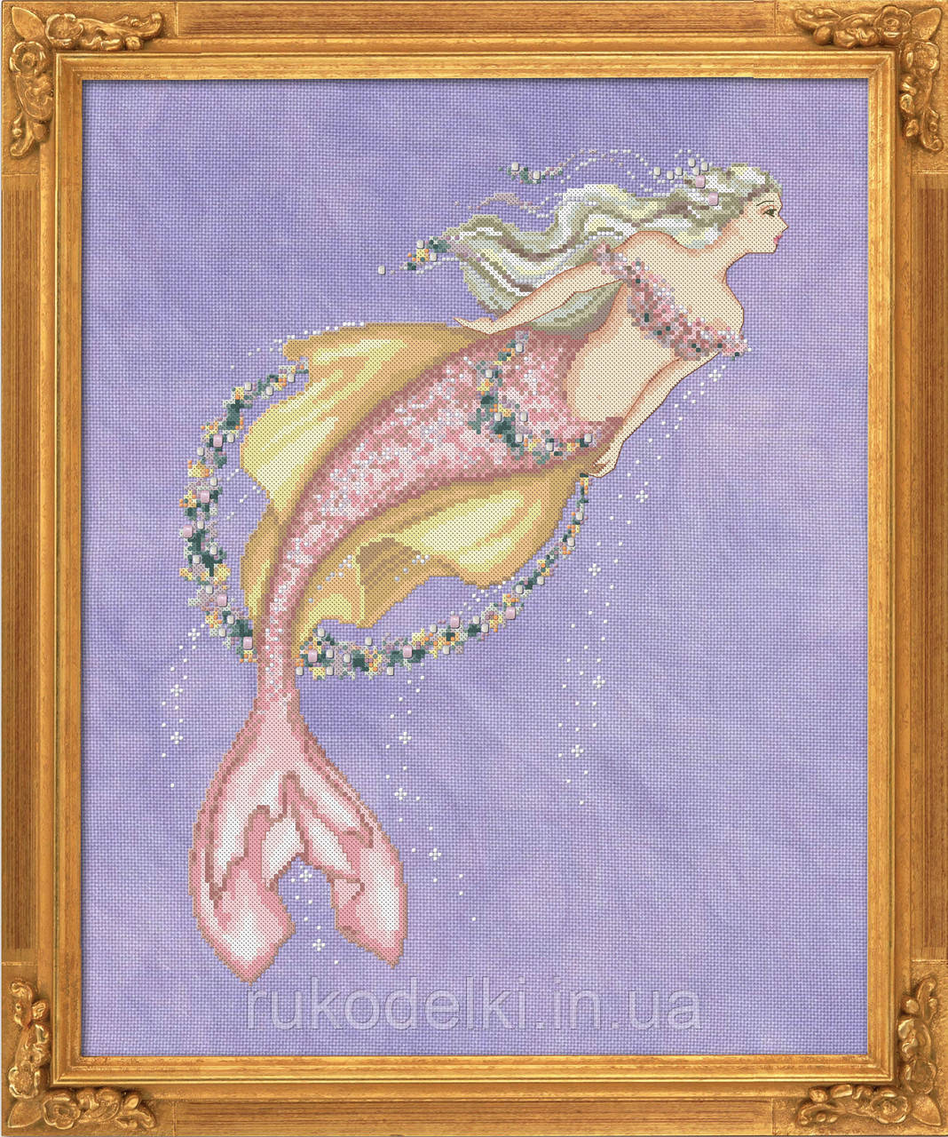 Схема для вишивання BELLA FILIPINA "Akoya Pearl Mermaid" BF022