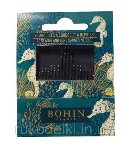 Набор игл для шитья Needles Book Ассорти (20шт) Bohin (Франция) 05602 - фото 1 - id-p1342472078