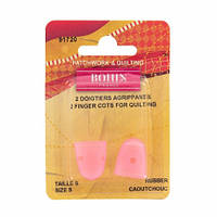 Наперсток силікон Рожевий (Розмір: S) (2шт) Bohin (Франція) 91720