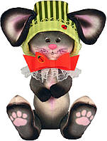 Набор для шитья мягкой игрушки ZooSapiens Мышка с бантиком М4014
