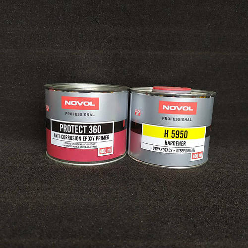 Novol Protect 360 эпоксидный антикоррозийный грунт. ( 0,4 л+ 0,4 л отв ...