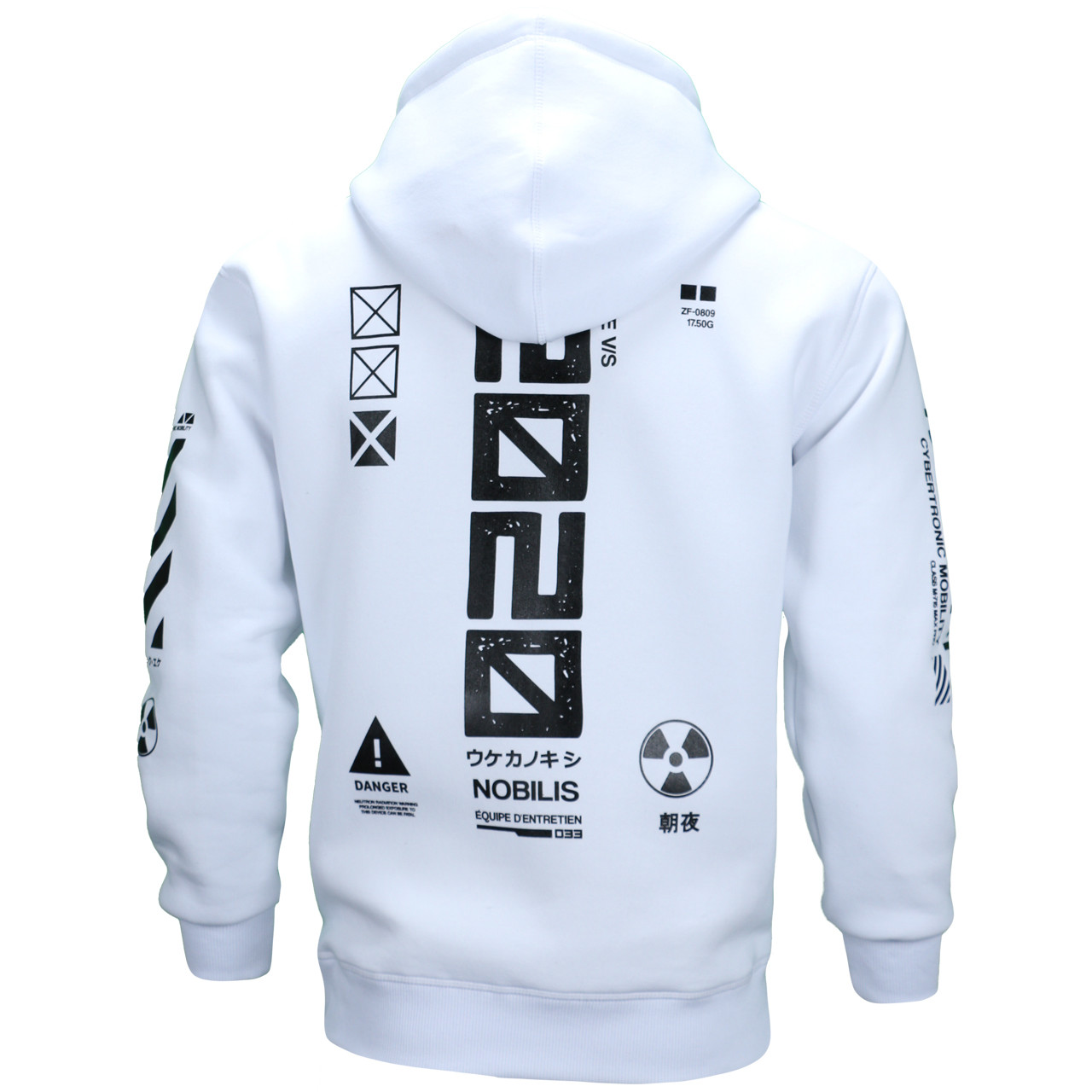 Худі осінь-зима чоловіче біле FABRIC OF THE UNIVERSE #2 WHT XXL (Р) 21-572-203
