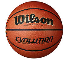 М'яч баскетбольний ігровий Wilson EVOLUTION EMEA (Оригінал з гарантією)