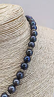 Кольє з чорних перлів