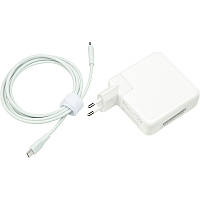 Блок живлення для ноутбуків PowerPlant APPLE 220V, 20V 87W 3A (USB-C)