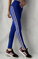 Жіночі спортивні лосини (легінси) норма No50 електрик, фото 4