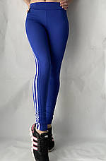 Жіночі спортивні лосини (легінси) норма No50 електрик, фото 3