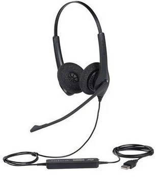 Гарнітура для кол-центру Jabra BIZ 1500 Duo USB, фото 1
