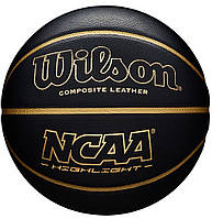 М'яч баскетбольний ігровий Wilson NCAA HIGHLIGHT BBALL (Оригінал із гарантією)