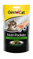 GimCat Nutri 60г - хрустящие подушки для кошек с кошачьей мятой (400723 )