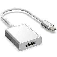 Адаптер переходник USB Type-C to HDMI Мониторный конвертер HDTV 4K Adapter