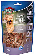 Trixie TX-31545 PREMIO Rabbit Cubes 100г - ласощі з м'яса кролика для собак