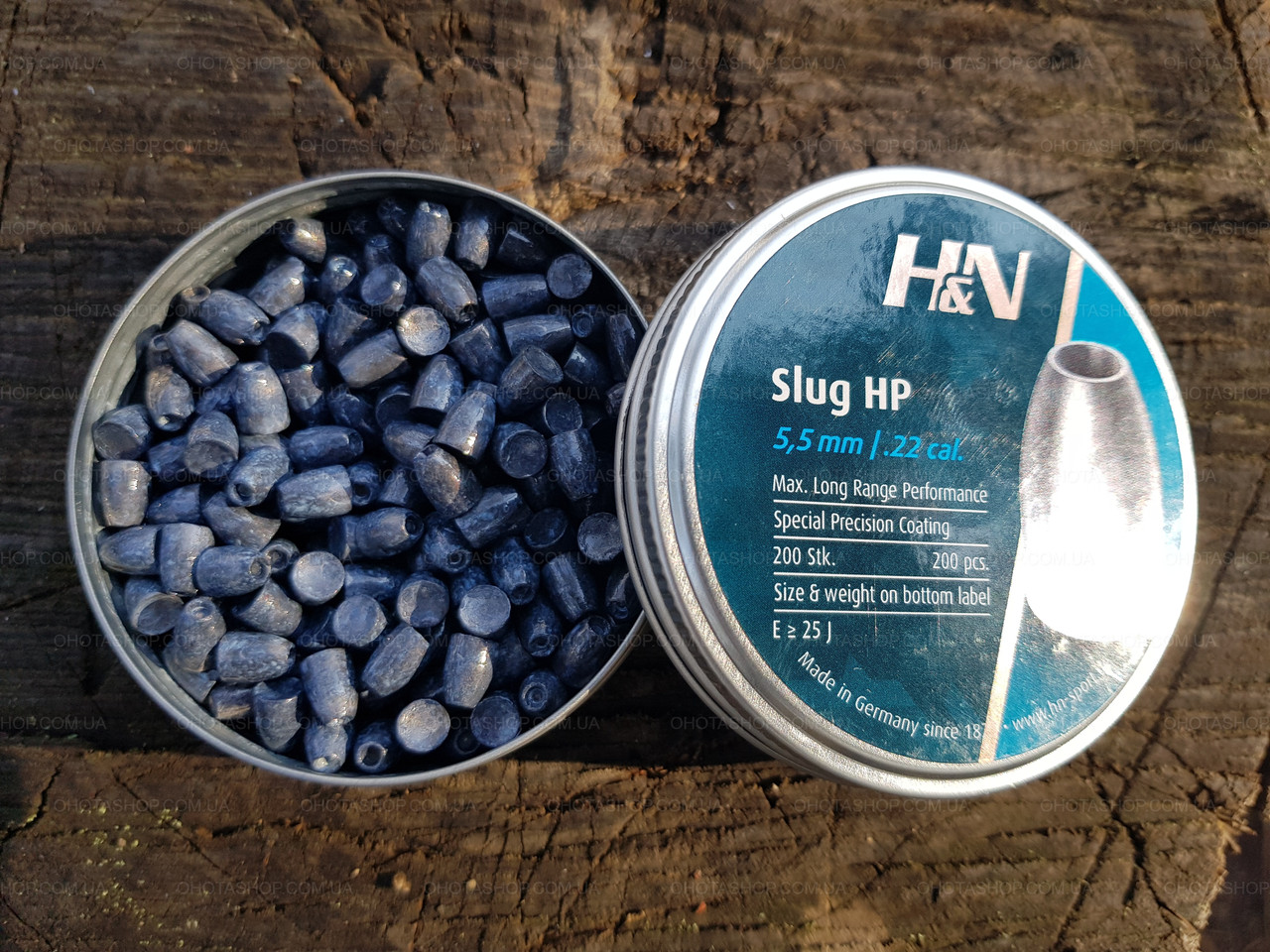 Кулі H&N Slug HP 1.49 g 5.51 mm (200 шт.), фото 1