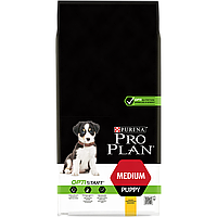 Purina Pro Plan Puppy Medium Optistart 12кг - для щенят середніх порід з куркою