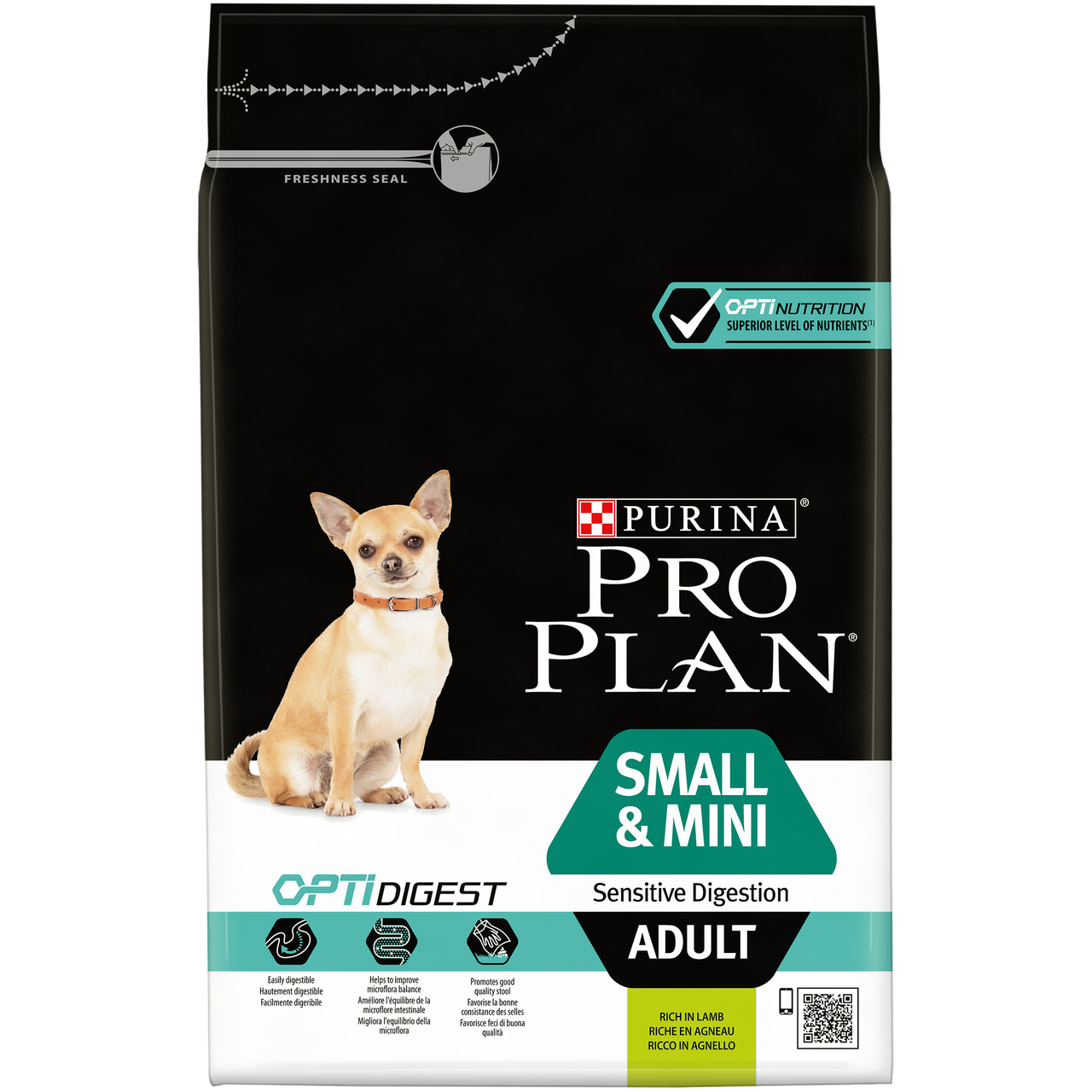 Pro Plan Adult Small & Mini Sensitive Digestion Lamb 3кг-для дрібних порід з ягням