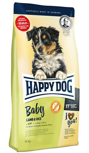Happy Dog Baby Lamb Rice 18 4 6