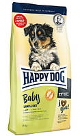 Happy Dog Baby Lamb & Rice 18кг корм для щенков крупных и средних пород с 4 недель до 6 месяцев
