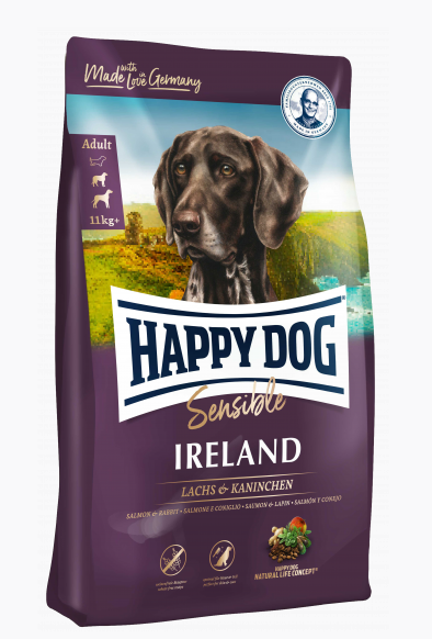 Happy Dog Sensible Ireland гіпоалергенний корм для собак з лососем та кроликом, 4 кг