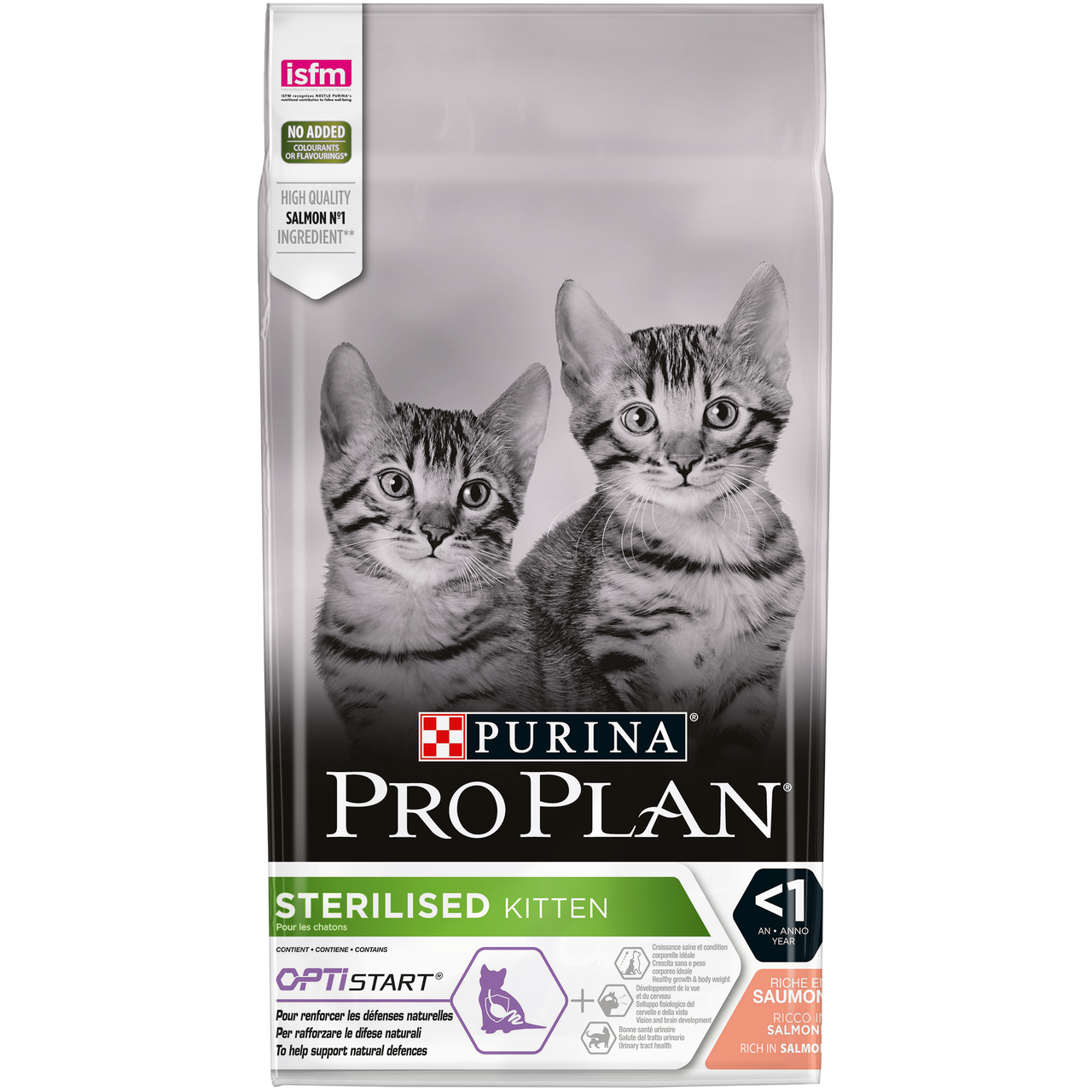 Purina Pro Plan Sterilised Kitten 1,5 кг корм для кошенят