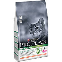 Purina Pro Plan Sterilised 1,5 кг корм для стерилізованих котів з лососем