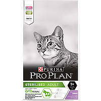 Purina Pro Plan Sterilised 10 кг корм для стерилизованных котов с индейкой