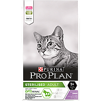 Purina Pro Plan Sterilised 10 кг корм для стерилізованих котів з індичкою