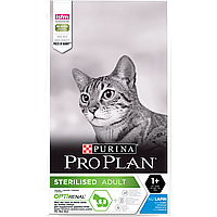 Purina Pro Plan Sterilised 10 кг корм для стерилизованных кошек и котов с кроликом