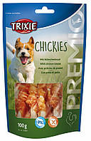 Trixie TX-31591 ласощі для собак "Chickies" (кальцій+курей.грудка) 100гр