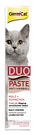 GimCat Duo паста для кошек 50г вывод шерсти (солод+курица)
