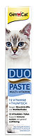GimCat Duo Multi-Vitamin паста 50г для кошек (тунец + 12 витаминов)