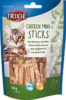 Trixie TX-42708 Chicken Mini Sticks 50 г міні палички з куркою та рисом для кішок