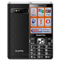 Телефон кнопковий з хорошою батареєю великої Oukitel L2801 3 Sim потужний акумулятор
