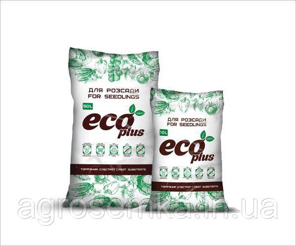 Торфяной субстрат «ДЛЯ РАССАДЫ» Eco Plus 10л (ID#1342583247), цена: 55 ...