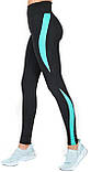 Спортивні жіночі для фітнесу Жіночі легінси лосини для спорту з утяжкой Одяг для йоги Valeri 1231 сіра, фото 3