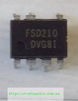 Микросхема FSD210 , DIP7 ( TDA865 )