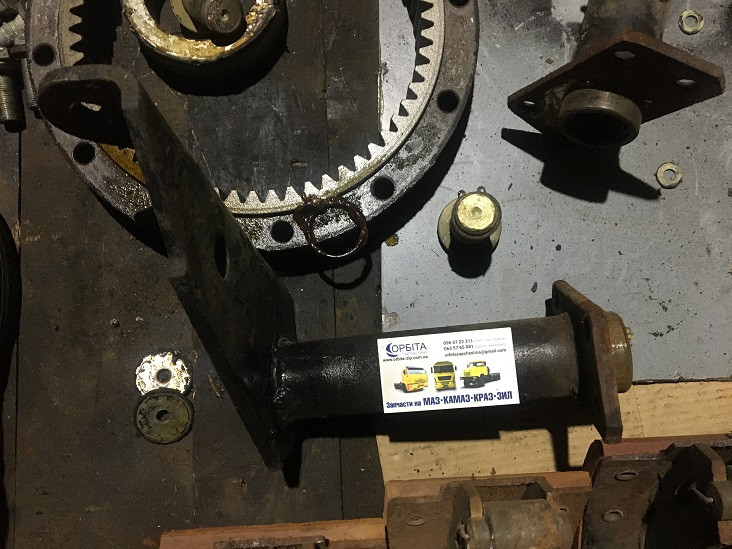 500-3519170 Кронштейн задній гальмівний камери МАЗ 500 правий (знятий з НОВОГО мосту), фото 1