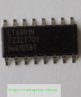 Архив Микросхема LTA601N , so-16: 2 $ ᐉ Микросхемы в Запорожье на BON.ua
