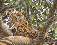 Serengeti leopard Набор для вышивки крестом Lanarte 38002А