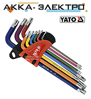 Набір шестигранних ключів Torx 9 ел YATO YT-05633