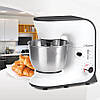 Планетарний Міксер-Тістоміс Maestro MR-559, 1000 Вт, 4.2 л, 6 швидкостей | Металева чаша, фото 2