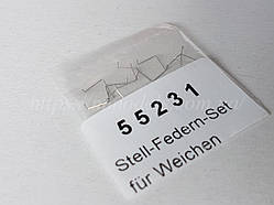 Piko 55231 комплект пружин для стрілок Piko A-Gleis 55220,55221 та інших, масштабу 1:87