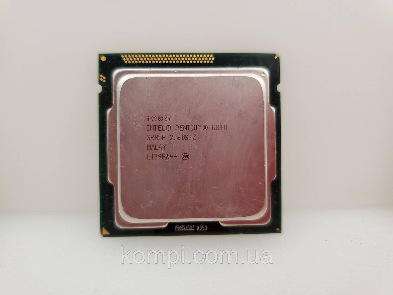 Процессор Intel Pentium G840  s1155 (2.8GHz, s1155, tray, б/у), фото 1