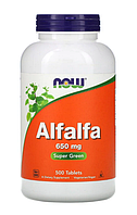 Now Alfalfa 650mg 500 tabs